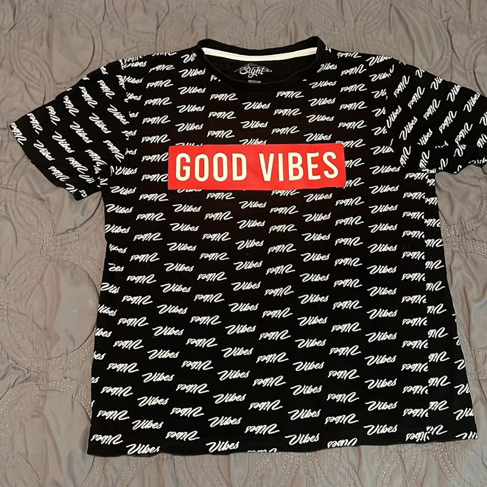 Good Vibes Black T-Shirt